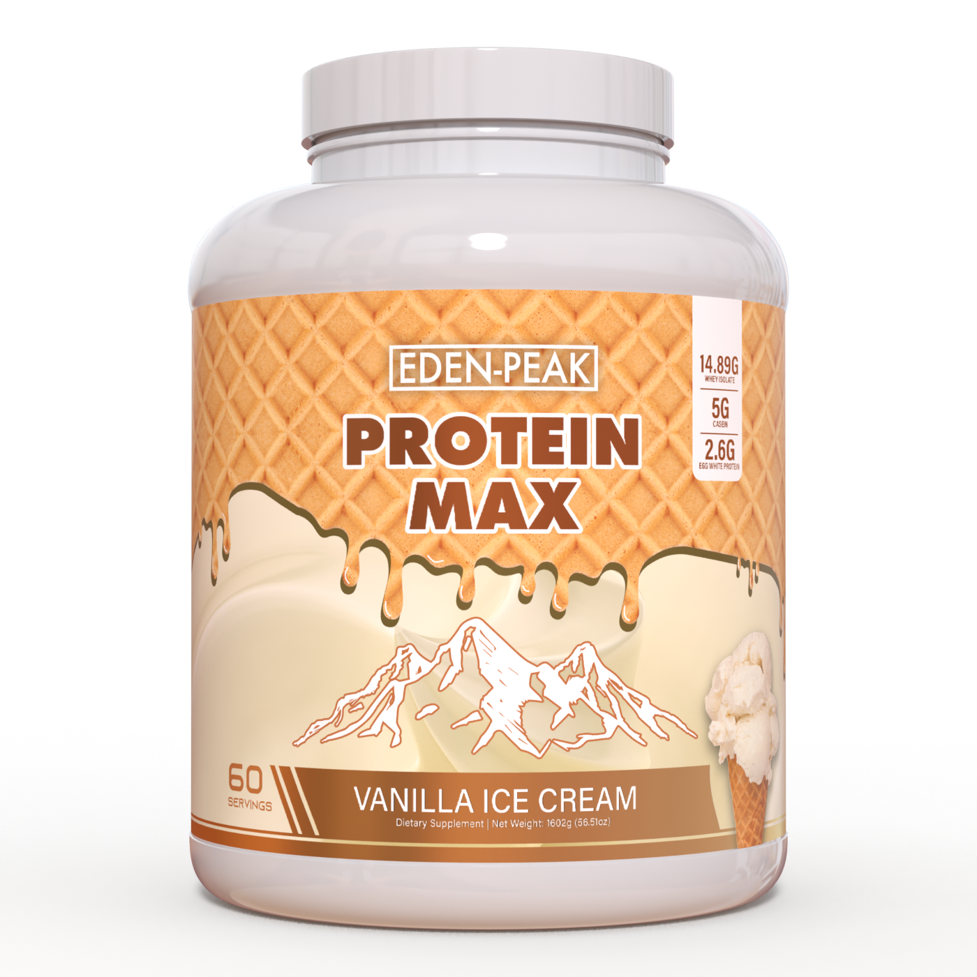Protein Max: Vanilla Ice Cream