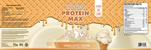 Protein Max: Vanilla Ice Cream